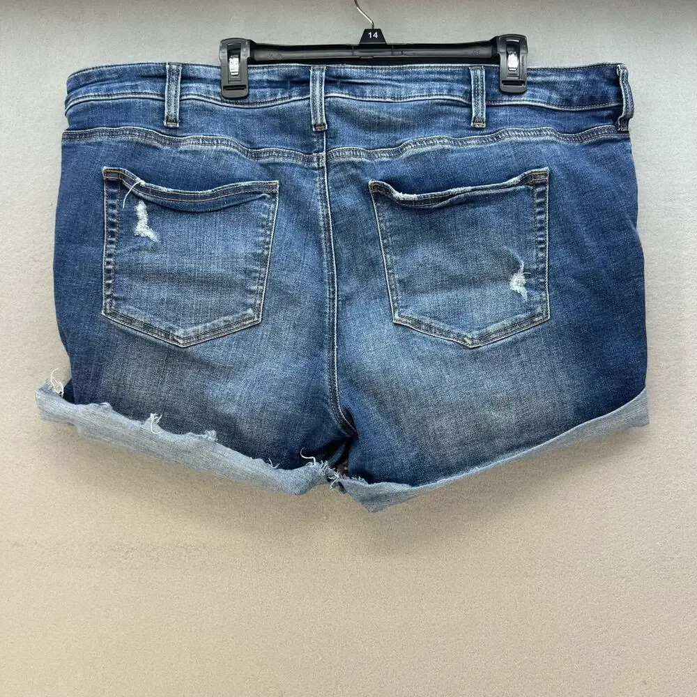 Silver Jean Co. Shorts Women's Size 22X5.5L Suki Distressed Casual Normcore - Picture 10 of 14